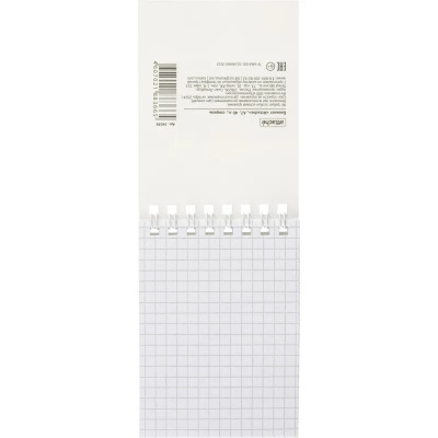 Блокнот А7 в клетку 40 л на спирали Attache Sydney - фото 7