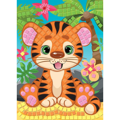 Набор для творчества Аппликация Тигренок  - фото 1