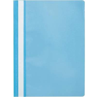Скоросшиватель пластиковый A4 до 100 листов Attache Economy голубой - фото 4