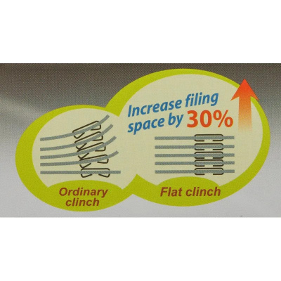 Степлер канцелярский до 30 листов Reiter оранжевый - фото 4