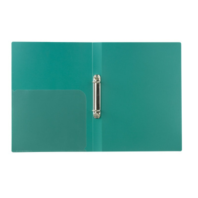 Папка на кольцах А4 25 мм до 170 листов Brauberg Стандарт зеленая - фото 2