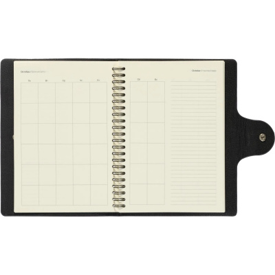 Ежедневник недатированный А5 искусственная кожа 96 л Attache Selection Fluid бирюзовый - фото 9