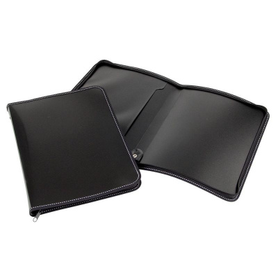 Папка-конверт на молнии А4 до 250 листов с внутренним карманом Attache черная - фото 2