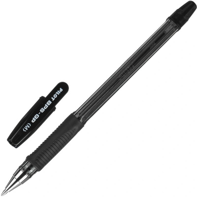 Ручка шариковая Pilot BPS-GP-М 0.27 мм черная - фото 1