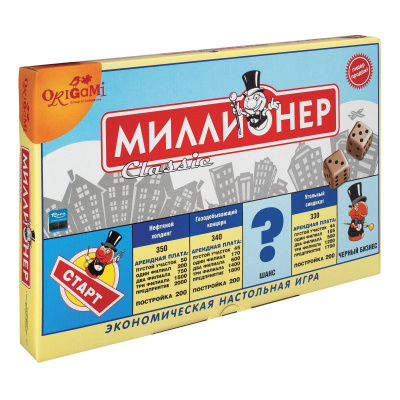 Игра настольная Миллионер Classic Origami - фото 1