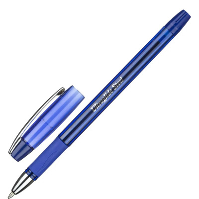 Ручка шариковая Unomax (Unimax) Ultra Glide Steel 0.8 мм синяя - фото 1