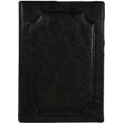 Обложка для удостоверений "Военный билет" искусственная кожа черная - фото 2