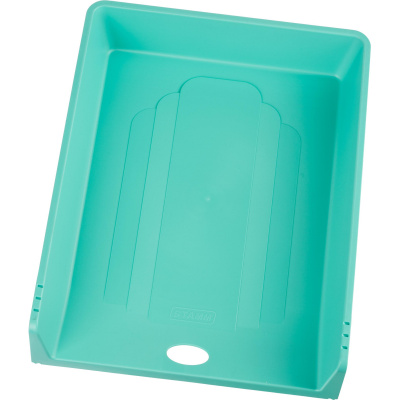 Лоток для бумаг горизонтальный мятный Attache Акварель - фото 4