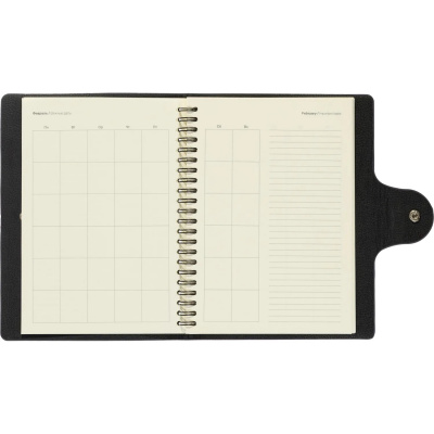 Ежедневник недатированный А5 искусственная кожа 96 л Attache Selection Fluid бирюзовый - фото 17