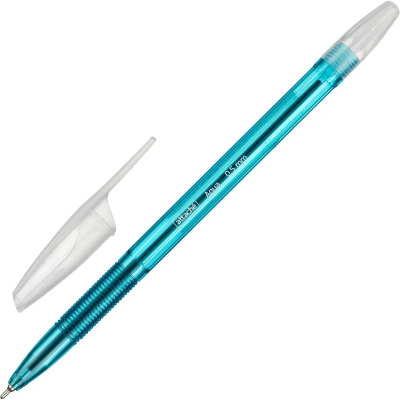 Ручка шариковая Attache Aqua 0.5 мм синяя - фото 1