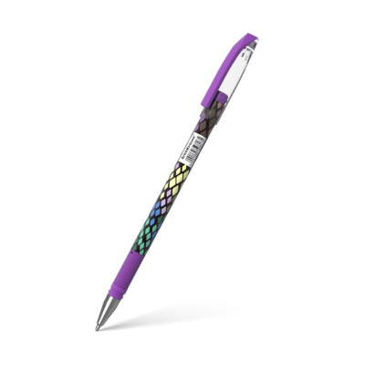 Ручка шариковая Erich Krause ColorTouch Purple Python 0.35 мм синяя - фото 1