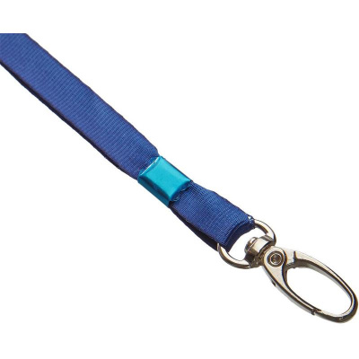 Держатель для бейджа с карабином Promega office голубой - фото 2