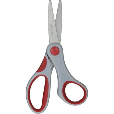 Ножницы детские 130 мм с эргономичными прорезиненными ручками Attache - фото 4