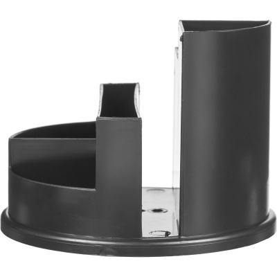 Подставка-органайзер для канцелярских принадлежностей 6 отделений Attache Line серая - фото 3