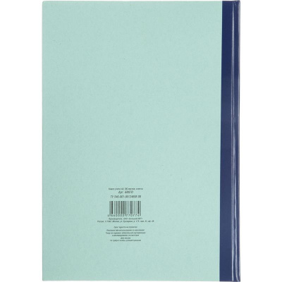 Книга учета бухгалтерская А4 96 листов в клетку на сшивке Attache - фото 4