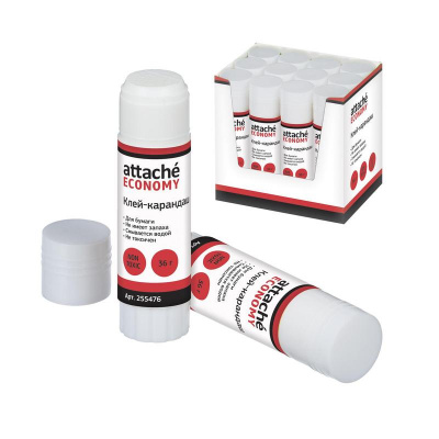 Клей-карандаш 36 г Attache Economy, цена, описание, фото 1 Клей-карандаш 36 г Attache Economy - фото 1