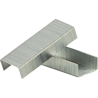 Скобы для степлера №10 никелированные Attache (уп. 1000 шт) - фото 3