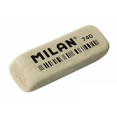 Ластик 52х19х7 мм серый Milan 740 - фото 1