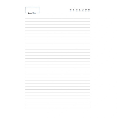 Ежедневник недатированный А5 искусственная кожа 136 л Attache Selection Rainbow комбинированный - фото 7