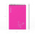 Блокнот А6 с пластиковой обложкой в клетку 80 л на спирали Erich Krause Silhouette, розовый, цена, описание, фото 3 Блокнот А6 с пластиковой обложкой в клетку 80 л на спирали Erich Krause Silhouette, розовый - фото 3