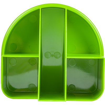 Подставка-органайзер для канцелярских мелочей 5 отделений Attache Fantasy зеленая - фото 2