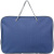 Папка-портфель нейлоновая 340x260 мм на молнии Attache синяя (1 отделение) - фото 1