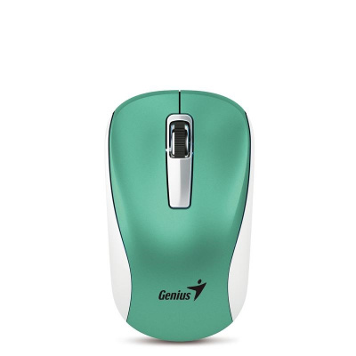Мышь компьютерная беспроводная Genius NX-7010 бирюзовая - фото 2