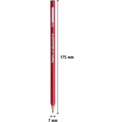 Карандаши цветные 12 цветов трехгранные с точилкой Kores - фото 4