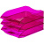 Лоток для бумаг горизонтальный тонированный розовый Attache Яркий офис, размер 340х250х60 мм, цена, описание, фото 6 Лоток для бумаг горизонтальный тонированный розовый Attache Яркий офис, размер 340х250х60 мм - фото 6