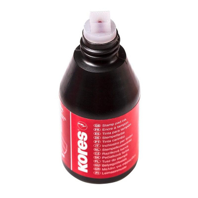 Краска штемпельная синяя 28 мл Kores - фото 2