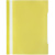 Скоросшиватель пластиковый A4 до 100 листов Attache Elementary Economy желтый - фото 1