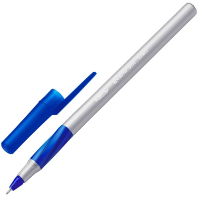 Ручка шариковая BIC Round Stic Exact 0.35 мм синяя - фото 1
