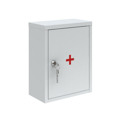 Аптечка металлическая P_АМ-1 медицинская 300х160х380 - фото 1