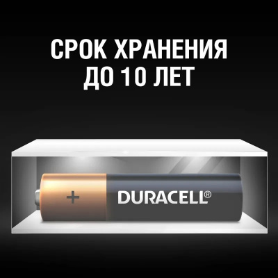 Батарейки DURACELL BASIC ААA/LR03-4BL - фото 2