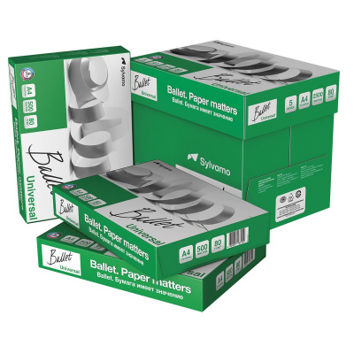 Бумага для офисной техники А4 Ballet Universal (80 г/м², марка C, 500 листов) - фото 2