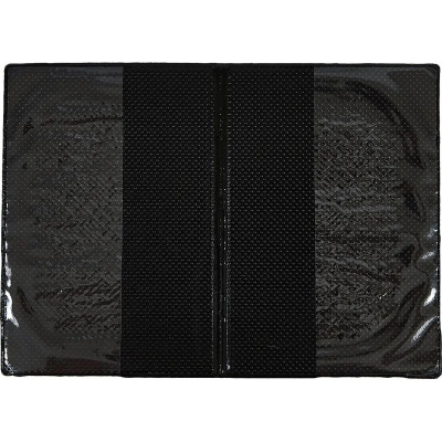 Обложка для удостоверений "Военный билет" искусственная кожа черная - фото 4