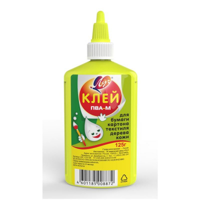 Клей ПВА-М 125 г Луч - фото 1