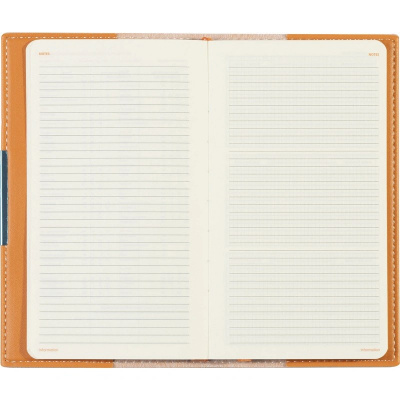 Еженедельник недатированный А6 искусственная кожа 80 л Bruno Visconti Metropol оранжевый - фото 7