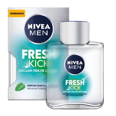 Лосьон после бритья Nivea Men Fresh Kick 100мл - фото 1