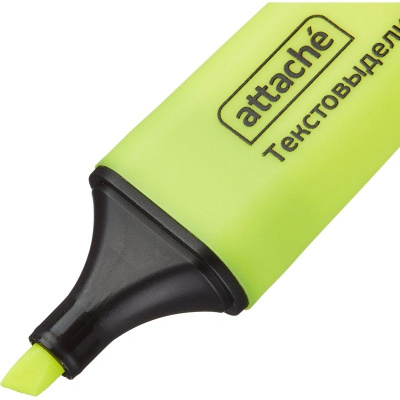 Текстовыделитель желтый Attache Colored (толщина линии 1-5 мм) - фото 4