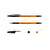 Ручка шариковая Erich Krause R-301 Stick&Grip Orange 0.35 мм черная, цена, описание, фото 3 Ручка шариковая Erich Krause R-301 Stick&Grip Orange 0.35 мм черная - фото 3