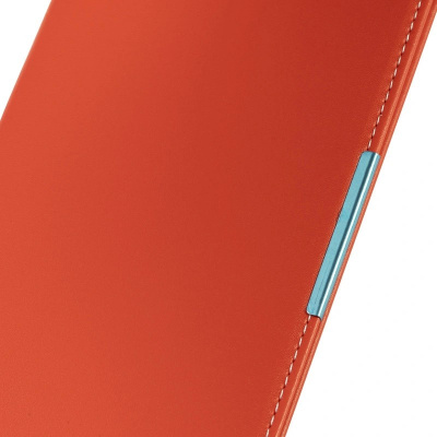 Еженедельник недатированный А6 искусственная кожа 80 л Bruno Visconti Metropol красный - фото 2