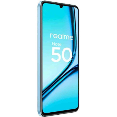 Смартфон Realme Note 50 64 ГБ голубой 6.7" - фото 8