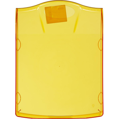 Лоток для бумаг горизонтальный тонированный оранжевый Attache Яркий офис, размер 340х250х60 мм - фото 3