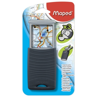 Лупа 48х38 мм кратность увеличения 3 Maped - фото 1