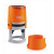 Оснастка для печати круглая 40 мм с крышкой Colop Printer R40 оранжевая - фото 1