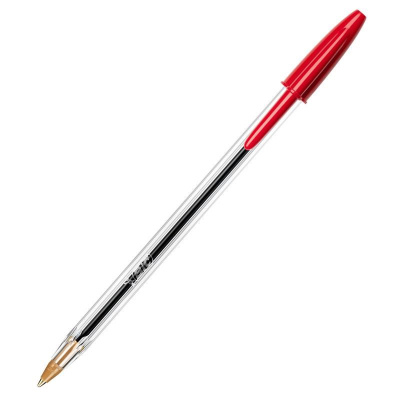 Ручка шариковая BIC Cristal 0.32 мм красная - фото 3