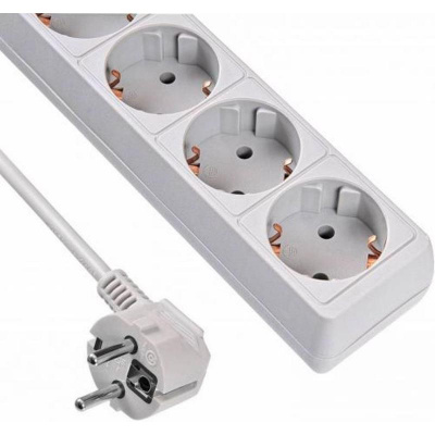 Сетевой фильтр на 5 розеток 5 метров Buro 500SL-G серый - фото 3