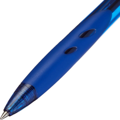 Ручка шариковая автоматическая Pilot BPRG-10R-F Rex Grip 0.22 мм синяя - фото 4