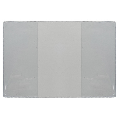 Обложка для паспорта из ПВХ прозрачная - фото 1